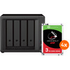 Synology DS723+ + 4x 3TB Seagate Ironwolf