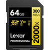 Lexar Professional 2000x GOLD 64 Go SDXC 300 Mo/s