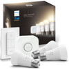 Philips Hue White Starter Pack E27 met 3 lampen, dimmer + Bridge