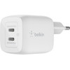 Belkin Power Delivery Oplader 45W met 2 Usb C Poorten