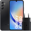 Samsung Galaxy A34 128 Go Noir 5G + Samsung Chargeur Rapide Noir