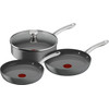 Tefal Renew+ Ceramic Frying Pan Set 24cm + 28cm + High-sided Skillet 24cm