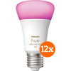 Philips Hue White and Color E27 1100 lm Lot de 12