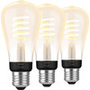 Philips Hue Ampoule à Filament White Ambiance Edison E27 Lot de 3