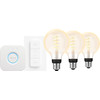 Philips Hue Filament White Ambiance Globe 3-Pack Startpakket