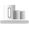 Sonos Ray Wit + 2x Era 100 Wit + Sub Mini Wit