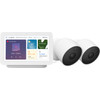 Google Nest Cam Lot de 2 + Google Nest Hub 2