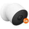 Google Nest Cam Lot de 5