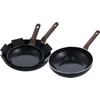 BK Simply Ceramic Ceramic Frying Pan Set 24cm + 28cm + Wok 28cm