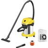 Karcher WD 3 S V-17/4/20 + Sacs d'Aspirateur (4x)