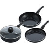 BK Brilliant Frying Pan set 24cm + 28cm + High-Sided Skillet