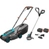 Gardena PowerMax 32/18V P4A Set + Gardena SmallCut 23/18V P4A Solo incl. 4,0 Ah Accu (2x)