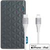 Xtorm Batterie Externe avec Charge Rapide 20 000 mAh + BlueBuilt Câble Lightning 1,5 m Nylon Blanc