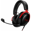 HyperX Cloud III Casque Gamer Filaire - Noir/Rouge (PC, PS5, Xbox Series X/S)