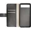 Just in Case Wallet Google Pixel 6a Book Case Noir