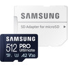 Samsung PRO Ultimate 512 GB (2023) microSDXC + SD Adapter