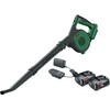 Bosch Universal LeafBlower 18V-130 + Kit de Démarrage 2 x Batterie 18 V (2,5 Ah)