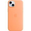 Apple iPhone 15 Plus Back Cover avec MagSafe Sorbet à l¿Orange