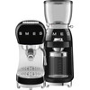 SMEG ECF02BLEU Black + Coffee Grinder