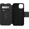 Otterbox Strada Apple iPhone 15 Plus Book Case Cuir Noir avec MagSafe