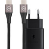 Samsung Super Fast Charging Oplader 25W + BlueBuilt Usb C naar Usb C Kabel 1,5m Nylon