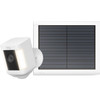 Ring Spotlight Cam Plus - White - Black + USB-C solar panel