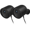 Philips Hue Secure Wired Security Camera Black 2-pack