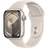 Apple Watch Series 9 41 mm Lumière Stellaire Aluminium Bracelet Sport M/L