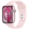 Apple Watch Series 9 45mm Pink Aluminum Sport Band S/M