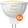 Philips Hue spot White Ambiance MR16 6-pack