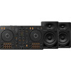 Pioneer DJ DDJ-FLX4 + Pioneer DJ DM-40D Black