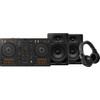 Pioneer DJ DDJ-FLX4 + Pioneer DJ HDJ-X5 Noir + Pioneer DJ DM-50D Noir