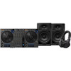 Pioneer DJ DDJ-FLX6 + Pioneer DJ HDJ-CUE1 + Pioneer DJ DM-40D-BT Noir