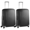 Samsonite S'Cure Spinner 69cm Black Duo Suitcase Set