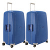 Samsonite S'Cure Spinner 75cm Dark Blue Duo Suitcase Set