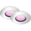 Philips Hue Xamento badkamerinbouwspot chroom White and Color 2-pack