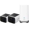 Eufy SoloCam S220 Lot de 2 + HomeBase 3