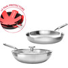 KitchenAid Multiply Poêle à Frire 28 cm + Wok 28 cm