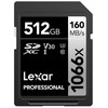 Lexar Professional 1066x SILVER 512 Go SDXC 160 Mo/s