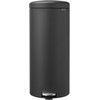 Brabantia NewIcon Poubelle à Pédale 30 Litres Mineral Infinite Grey