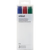 Cricut Permanente Markers 2,5 mm Blauw Rood Groen 3-pack