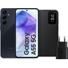 Samsung Galaxy A55 128GB Dark Blue 5G + Accessory Pack