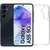 Samsung Galaxy A55 128GB Dark Blue 5G + BlueBuilt Back Cover Transparent