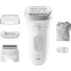 Braun Silk·épil 7-041 White/Silver