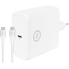 BlueBuilt Power Delivery Charger 60W White + USB-C Cable Nylon White 3m