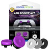 KontrolFreek Frenzy AimBoost Appui-pouces + Anneaux de Précision Mauve/Noir PS5/PS4