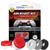 KontrolFreek Inferno AimBoost Appui-pouces + Anneaux de Précision Rouge/Blanc PS5/PS4