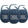 JBL Clip 5 Blue 3-pack