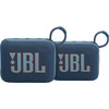 JBL Go 4 Bleu Lot de 2