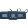 JBL Go 4 Bleu Lot de 3